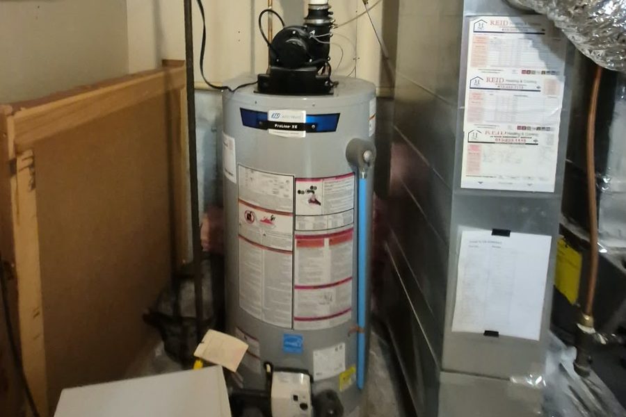 John Wood ProLine XE power-vent water heater serviced by Mr. Rental Tank