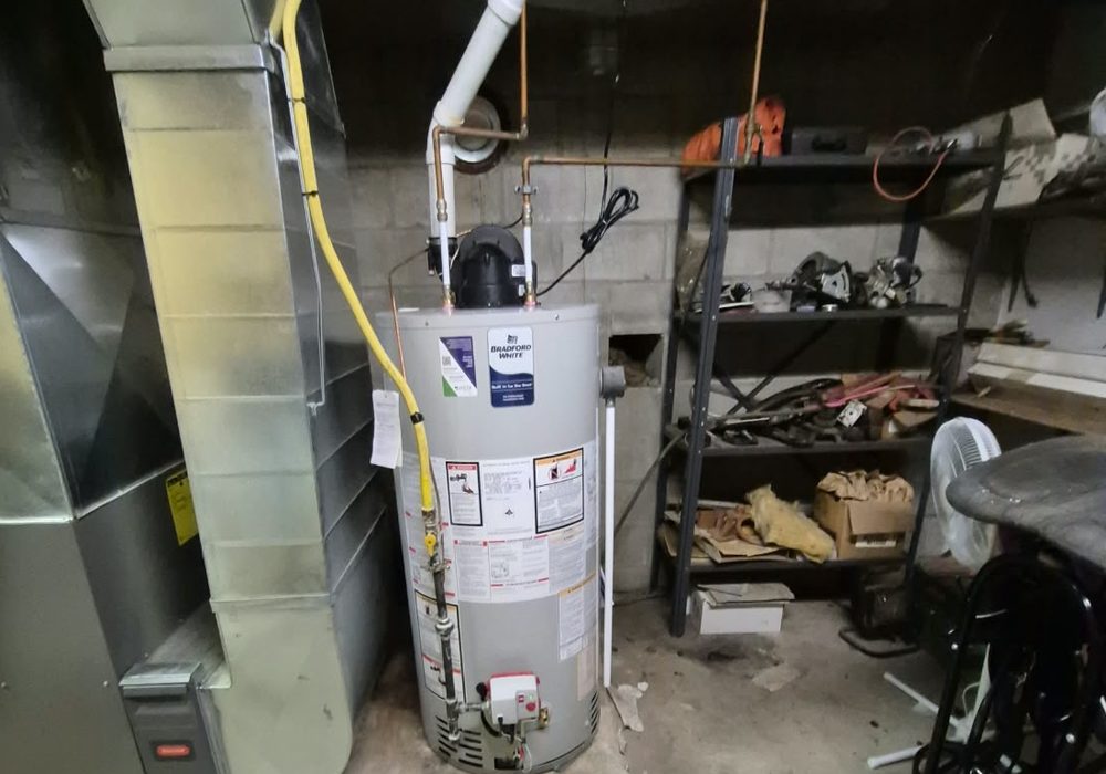 Water heater installed by Mr. Rental Tank